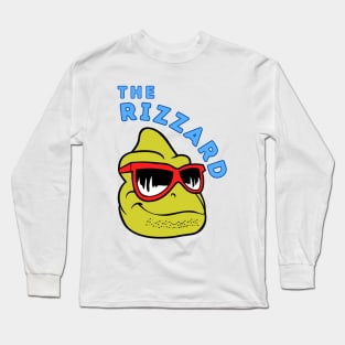 Lizzard with Rizz The Rizzard Long Sleeve T-Shirt